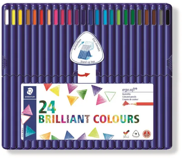 Buntstifte Ergosoft ass (24)