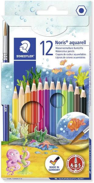 Buntstifte Noris Club Aquarell ass (12)