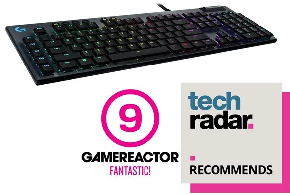 Logitech G815 LIGHTSYNC RGB GL Clicky - US - Gaming-Tastatur - Amerikanisches Englisch - Schwarz