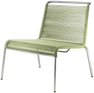 FDB Møbler M20L Teglgård Lounge-Seilstuhl - Grün