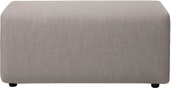 BROSTE COPENHAGEN Lagoon Modulsofa Hocker - Latte Stoff