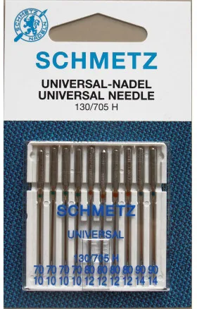 Schmetz Nähmaschinennadeln Universal 130/705H Gr. 70 - 10 Stk