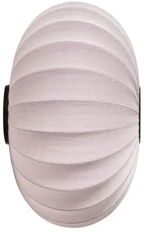 Made By Hand Knit-Wit Wandleuchte oval Ø76 cm Hellrosa